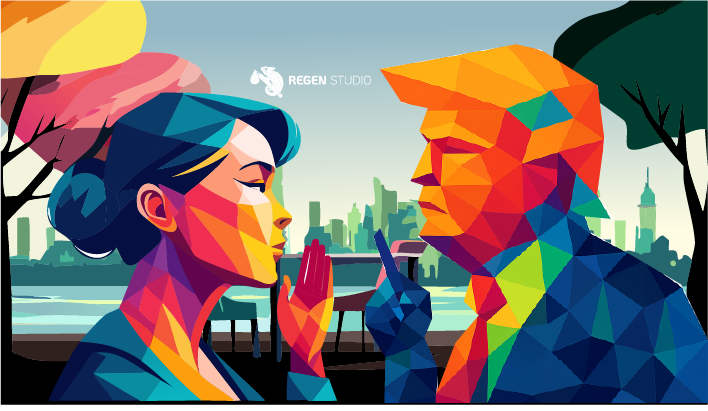 Fale com a IA como se fosse Trump — um modelo mental para autodefesa digital na era da inteligência artificial